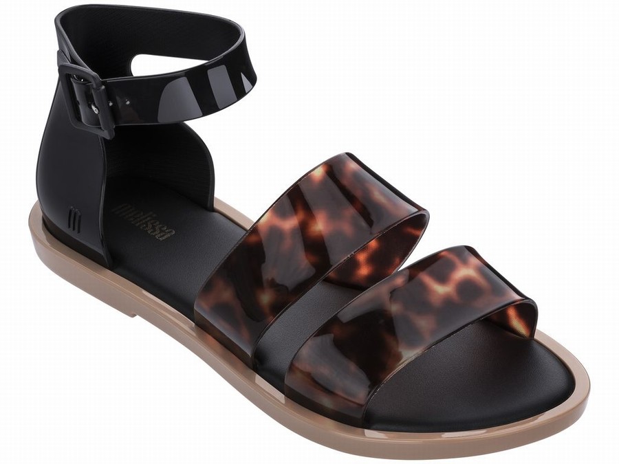 Sandalias Melissa Model Mujer - Negras - Argentina CGW-450723